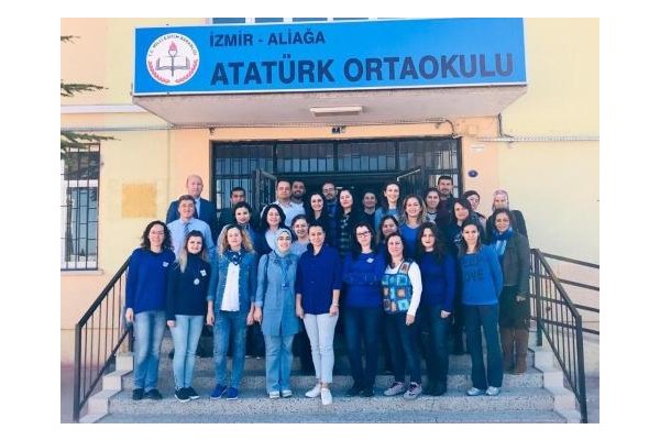 ATATÜRK ORTAOKULU AB’YE GİRDİ