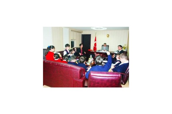 TED öğrencilerinden yönetim birimleri ziyaretleri