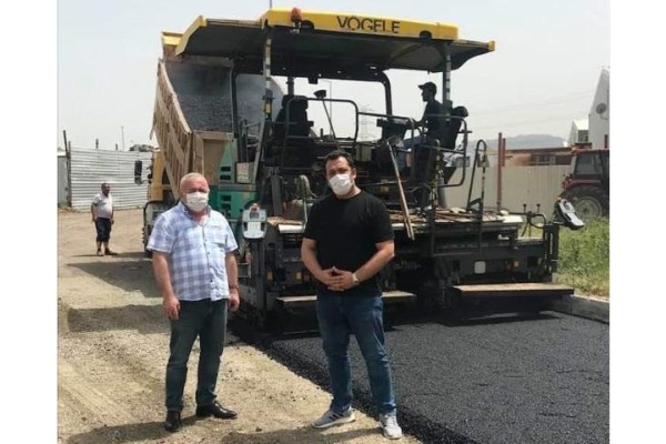 SANAYİ SİTESİNİN YOLLARI ASFALTLANIYOR