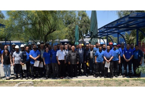 MESLEKİ YETERLİLİK BELGELERİ VERİLDİ