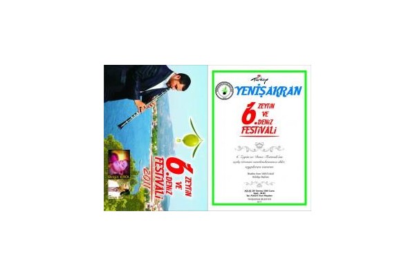 6. Deniz ve Zeytin Festivali başlıyor