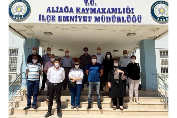 MUHTARLAR, BALIKÇIOĞLU’NU ZİYARET ETTİ