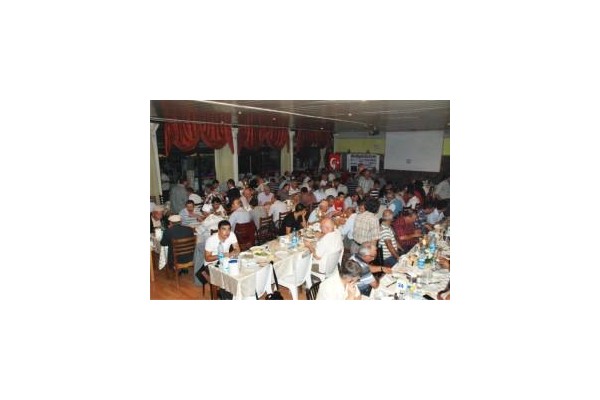 ALDER ÜYELERİ YEMEKTE BULUŞTU