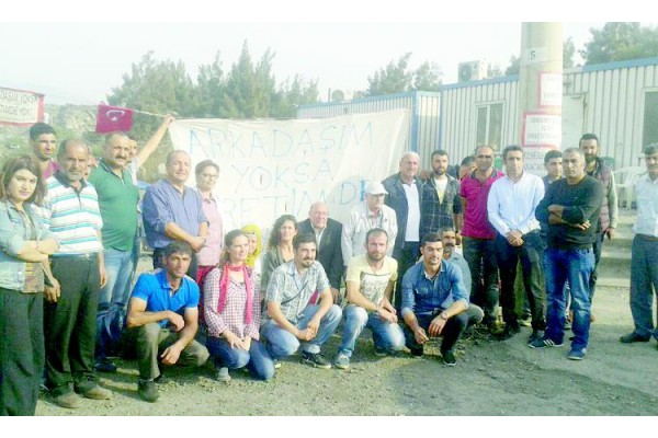 HDP’DEN KOCAER İŞÇİSİNE DESTEK