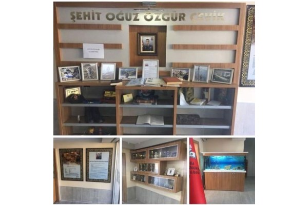 ŞEHİT ÇEVİK’İN ADI ANI KÖŞESİNDE YAŞATILACAK!