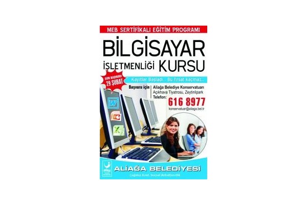 BİLGİSAYAR KURSLARI BAŞLIYOR