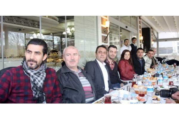 AYDIN ŞİMŞEK BASIN MENSUPLARIYLA BİR ARAYA GELDİ