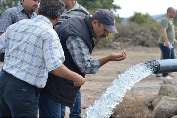 DİKİLİ'YE 6 YENİ KUYU DAHA GELİYOR