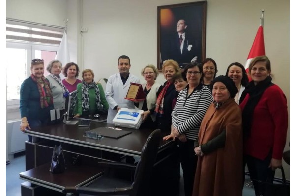 DEVLET HASTANESİNE SFT CİHAZI BAĞIŞI