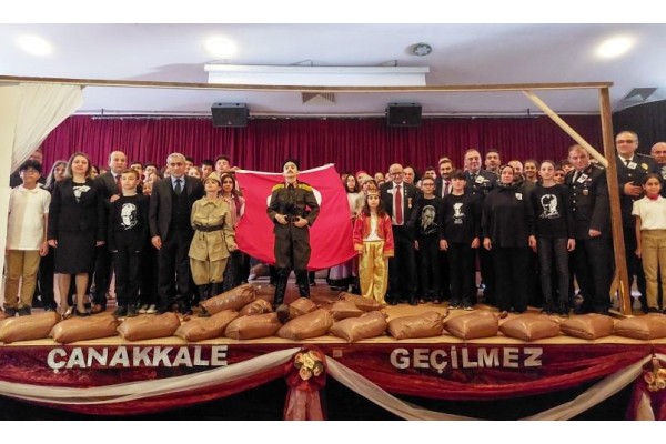 Çanakkale Zaferi ve şehitlerimizi andık