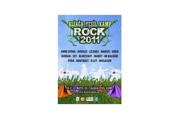 Aliağa Yeşil Kamp Rock Festivali Başlıyor