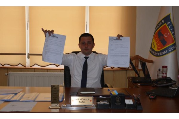 ŞOFÖRLER VE OTOMOBİLCİLER ODASI’NA HACİZ