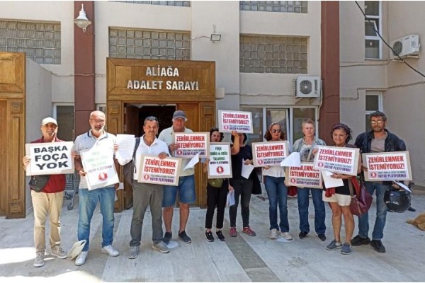 Gaz salınımı yapan şirket hakkında suç duyurusu