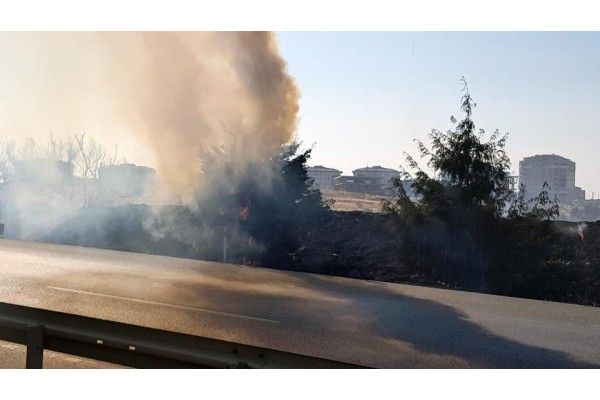 SİTELER’DE KORKUTAN YANGIN