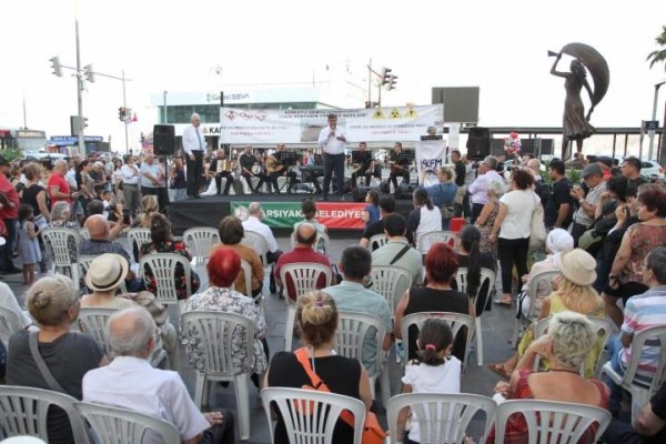 “Asbestli Gemiyi İstemiyoruz” konseri