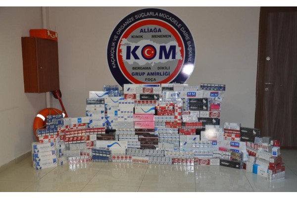 KAÇAK SİGARA TACİRLERİNE GEÇİT YOK