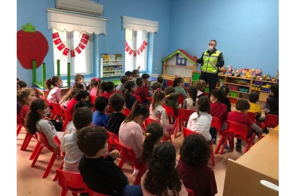 8 BİN 263 ÖĞRENCİYE TRAFİK EĞİTİMİ