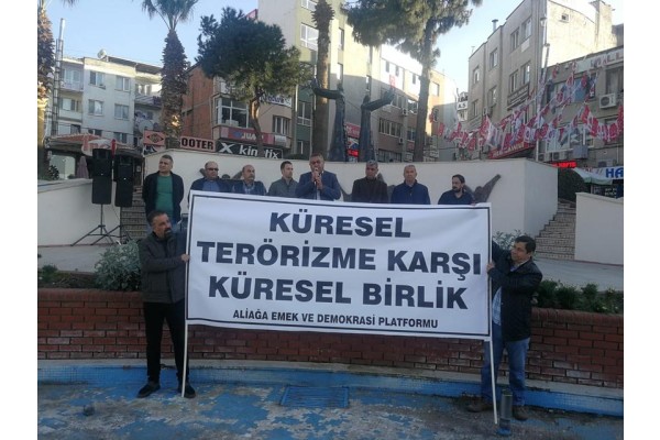 PLATFORM TERÖR SALDIRISINI KINADI