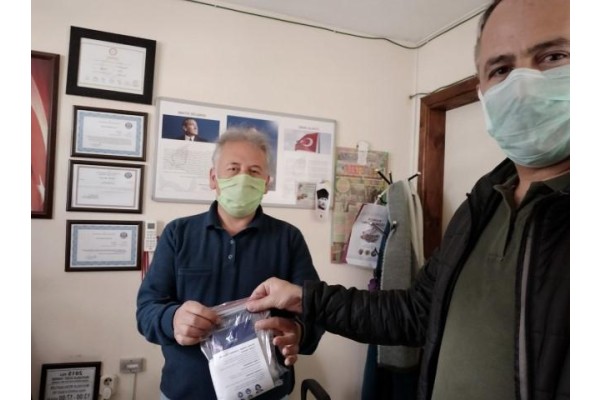 BÜYÜKŞEHİR’DEN MUHTARLARA HİJYEN PAKETİ