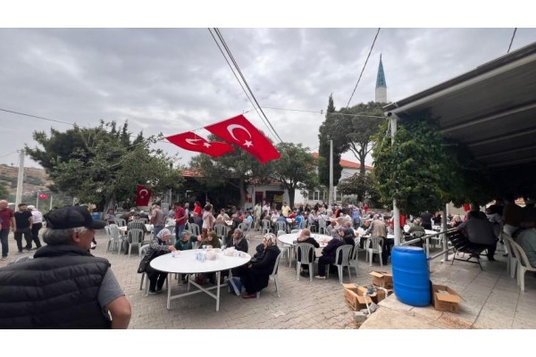 Aşağı Şakran’da yoğun katılımlı köy hayrı