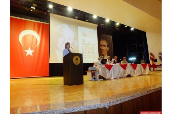 TANSEL ÇÖLAŞAN 4. KEZ BAŞKAN