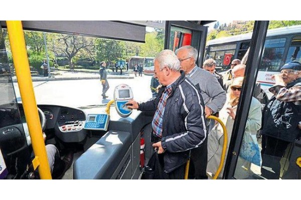 65 YAŞ ÜSTÜ VE ENGELLİLERE ÜCRETSİZ İZMİRİM KART