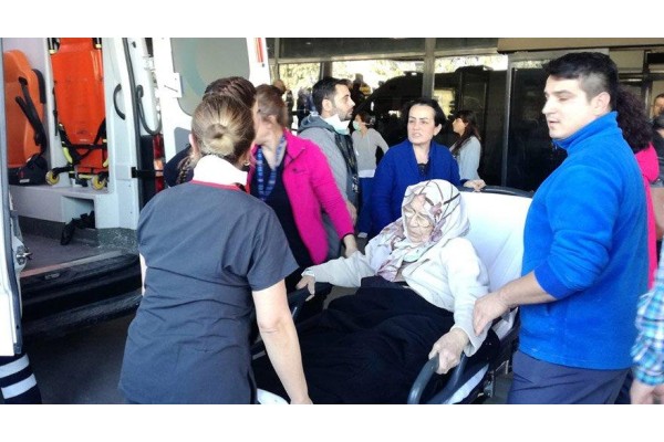 EGE ÜNİVERSİTESİ’NDE YANGIN PANİĞİ