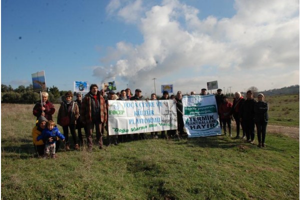 ÇEVRECİLERDEN TERMİK SANTRAL TEPKİSİ