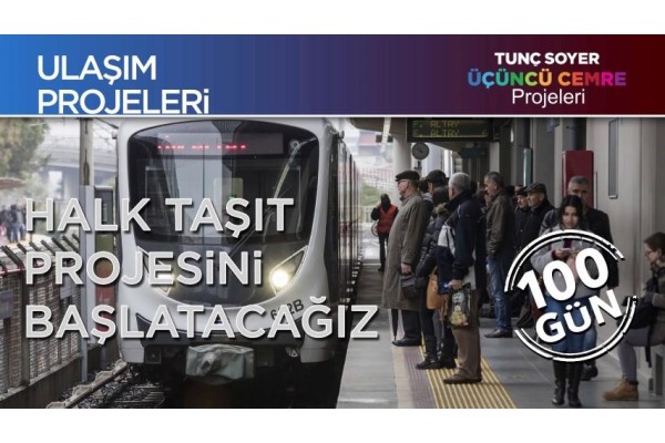 “RAYLI SİSTEMİ İKİ KAT ARTIRACAĞIZ”