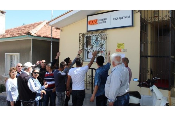GDZ ELEKTRİK FOÇA ŞUBESİ’Nİ KAPATMADI