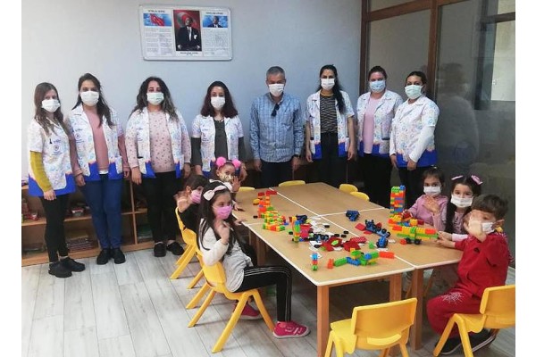 İZELMAN ANAOKULU’NDA ÖĞRENCİ SAYISI 38’E ULAŞTI