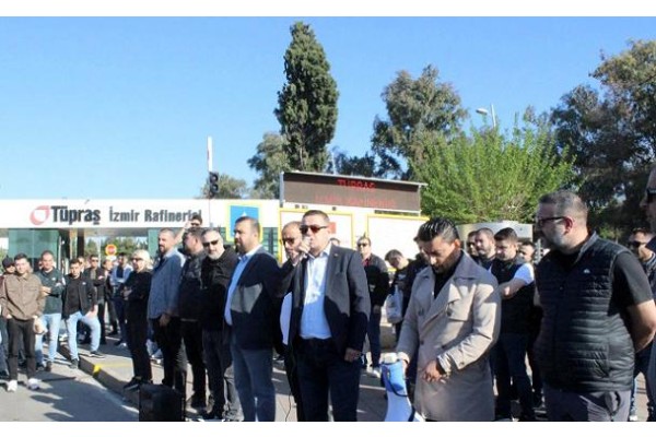 Tüpraş işçileri eyleme başladı!
