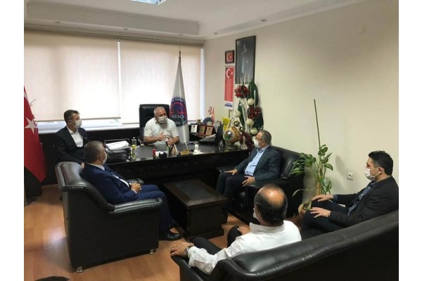 BAŞKANLAR ESNAFIN SORUNLARINI DİNLEDİ