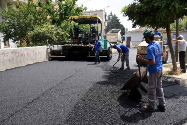 KÜLTÜR MAHALLESİ DE ASFALTLANDI