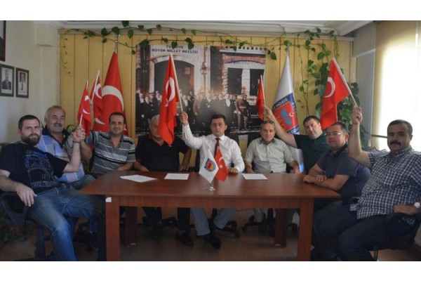 ŞOFÖRLER ODASI DARBE GİRİŞİMİNİ KINADI