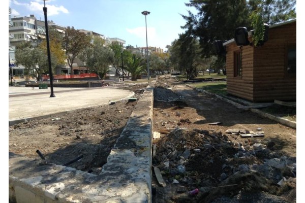 ZEYTİNLİ PARK’A SAHİP ÇIKTILAR