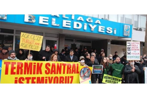 ALİAĞA'DA TERMİK SANTRAL YENİDEN GÜNDEMDE