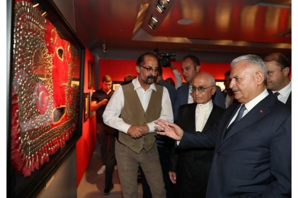 BÜYÜK GAZİ MUSTAFA KEMAL SERGİSİ AÇILDI