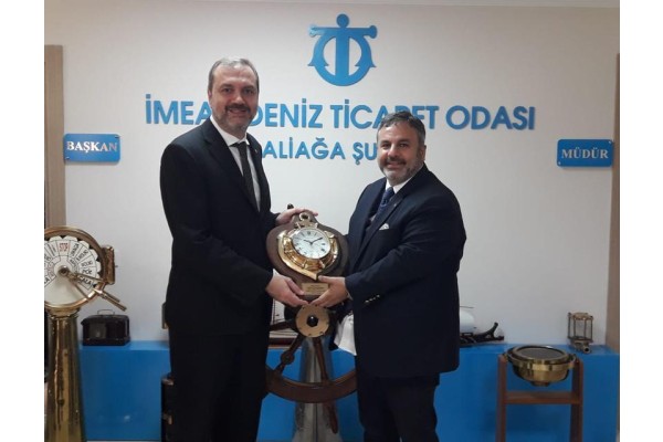 TAMER KIRAN’DAN ALİAĞA DENİZ TİCARET ODASI’NA ZİYARET