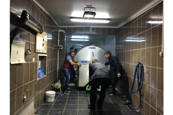 BÜYÜKŞEHİR’DEN ALİAĞA’YA SÜT SOĞUTMA TANKI