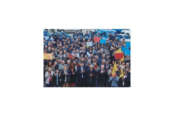 Sağlık hakkı için grev yapıldı