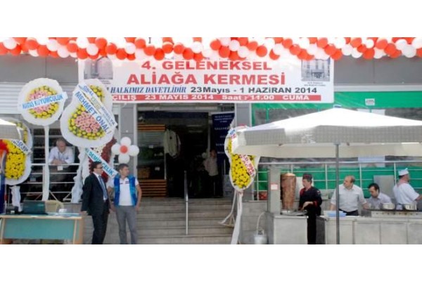 4. GELENEKSEL ALİAĞA KERMESİ BAŞLADI