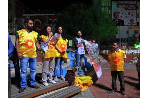 "METAL İŞÇİLERİNİN YANINDAYIZ"