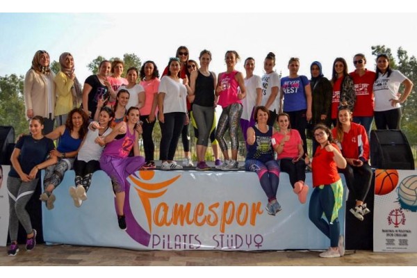 PİLATES VE ZUMBA İLE ‘YAZA MERHABA’