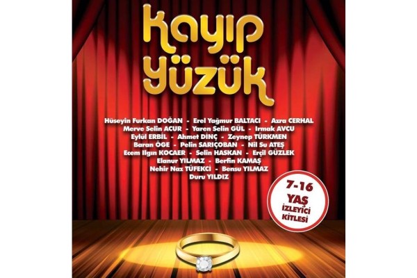 ÇOCUK TİYATROSU “KAYIP YÜZÜK” İLE SAHNE ALACAK