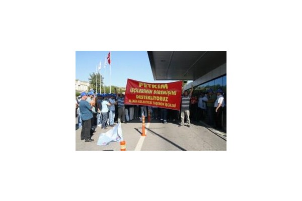 PETKİM işçileri mücadeleci kesimleri birleştiriyor !