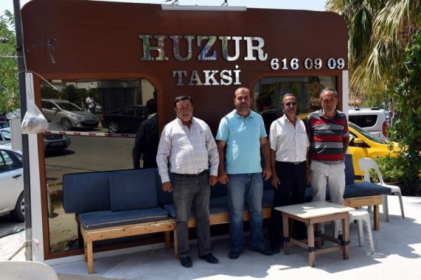 MODERN TAKSİ DURAKLARI ÇOK YAKIŞTI