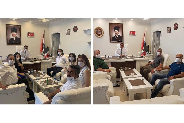 YENİ MÜDÜRE ZİYARETLER SÜRÜYOR