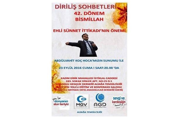 CUMA SOHBETLERİ YENİDEN BAŞLADI