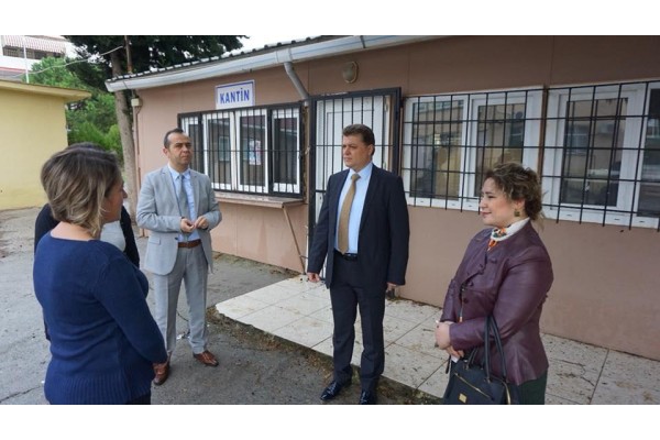 MEHMET SAKA İLKOKULU’NU ZİYARET ETTİ